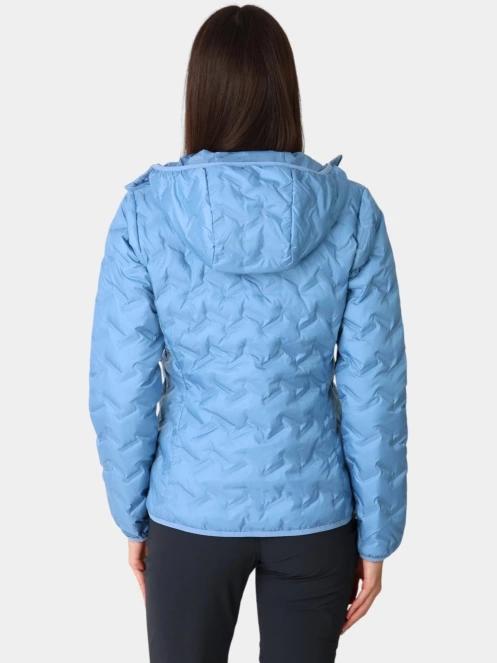 jacheta de puf pt. femei Columbia Delta Ridge II Down Hooded Jacket albastru deschis 4