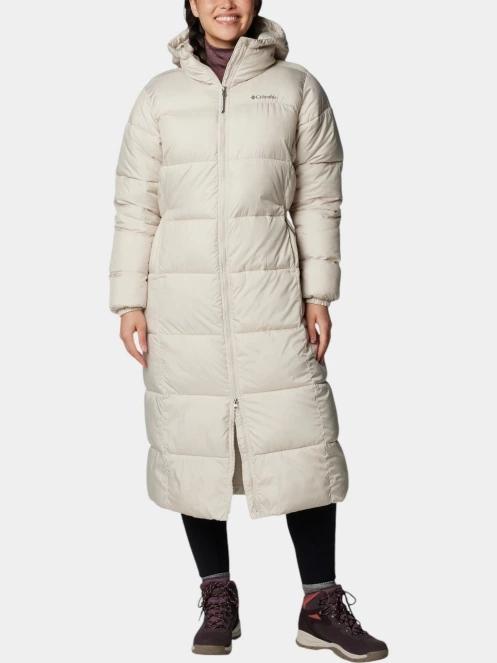 jacheta de iarna pt. femei Columbia Puffect II Long Jacket nisip 2