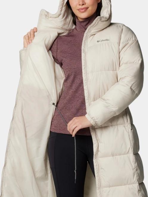 jacheta de iarna pt. femei Columbia Puffect II Long Jacket nisip 6