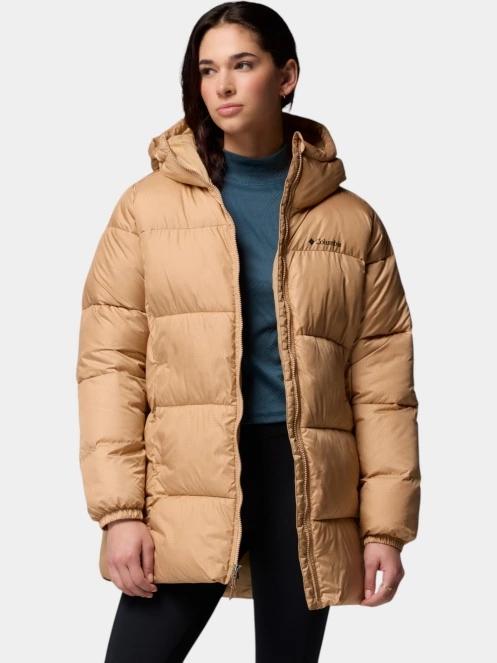 jacheta de iarna pt. femei Columbia Puffect II Mid Hooded Jacket maro 5
