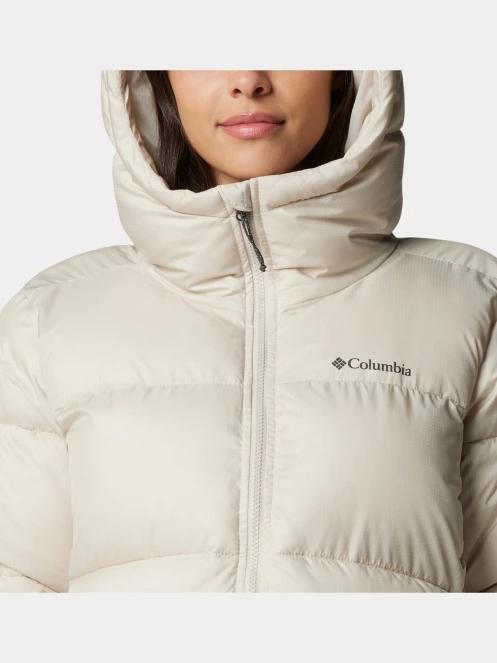 jacheta de iarna pt. femei Columbia Puffect II Mid Hooded Jacket nisip 7