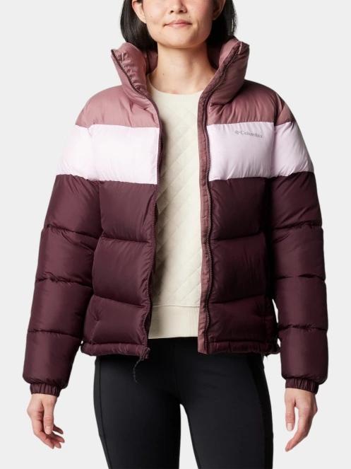 geaca matlasata de tranzitie pt. femei Columbia Puffect II Colorblock Jacket roz 5