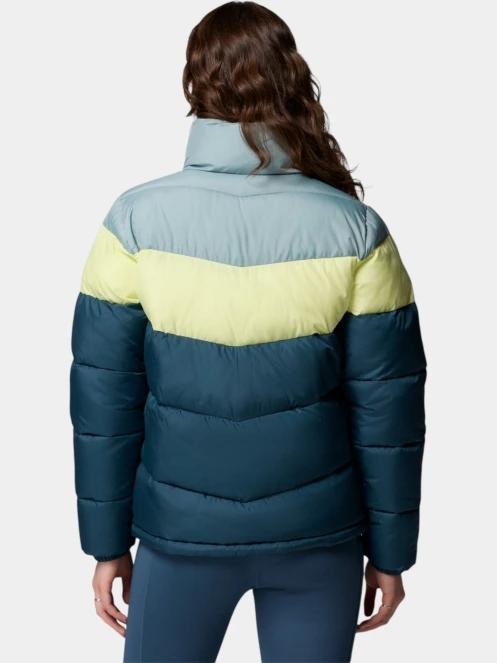 jacheta de primavara pt. femei Columbia Puffect II Colorblock Jacket albastru 4