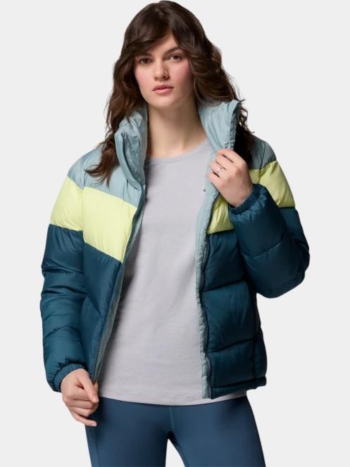 jacheta de primavara pt. femei Columbia Puffect II Colorblock Jacket albastru 5