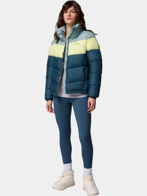 jacheta de primavara pt. femei Columbia Puffect II Colorblock Jacket albastru 6