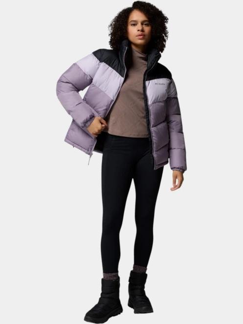 jacheta de primavara pt. femei Columbia Puffect II Colorblock Jacket violet 6