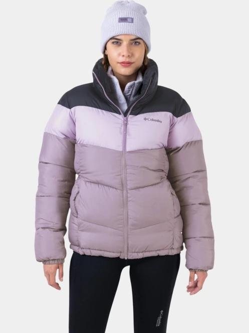 geaca matlasata de tranzitie pt. femei Columbia Puffect II Colorblock Jacket violet 9