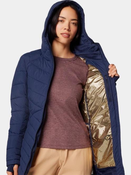 jacheta de iarna pt. femei Columbia Joy Peak II Mid Jacket albastru 7