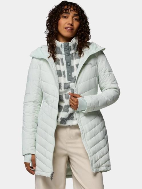 jacheta de iarna pt. femei Columbia Joy Peak II Mid Jacket verde deschis 6