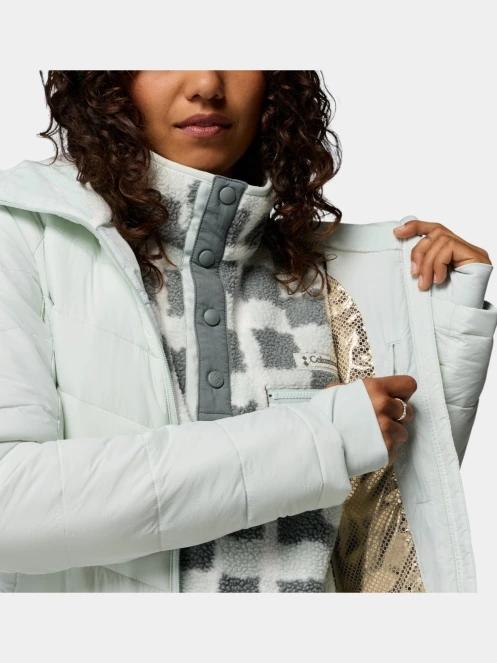 jacheta de iarna pt. femei Columbia Joy Peak II Mid Jacket verde deschis 7