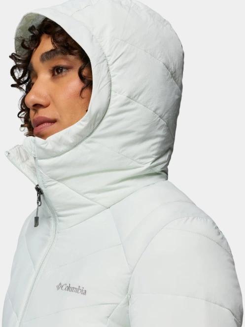 jacheta de iarna pt. femei Columbia Joy Peak II Mid Jacket verde deschis 10