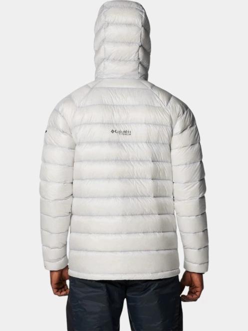 jacheta de primavara pt. barbati Columbia Arctic Crest Down Hooded Jacket gri 4