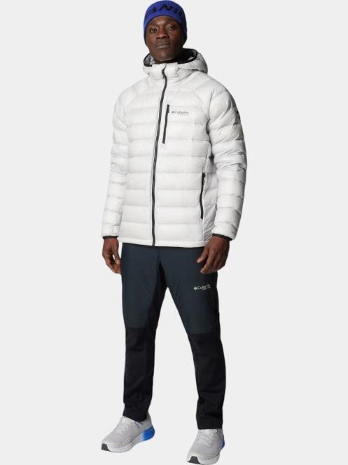 jacheta de primavara pt. barbati Columbia Arctic Crest Down Hooded Jacket gri 5
