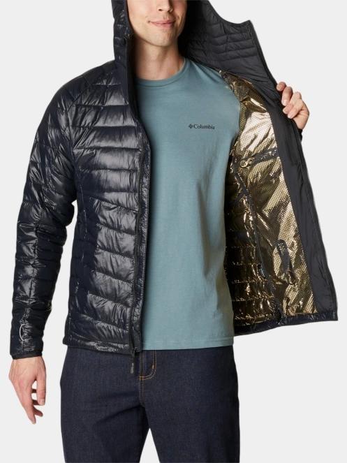 jacheta de primavara pt. barbati Columbia Platinum Peak II Hooded Jacket negru 6