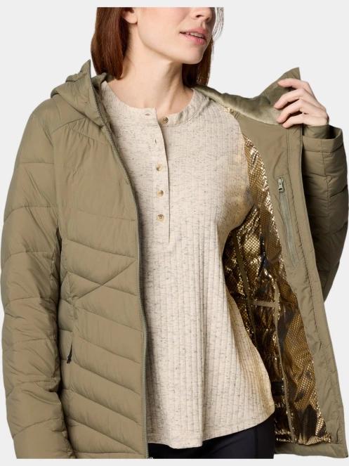 jacheta de iarna pt. femei Columbia Joy Peak II Hooded Jacket verde 6