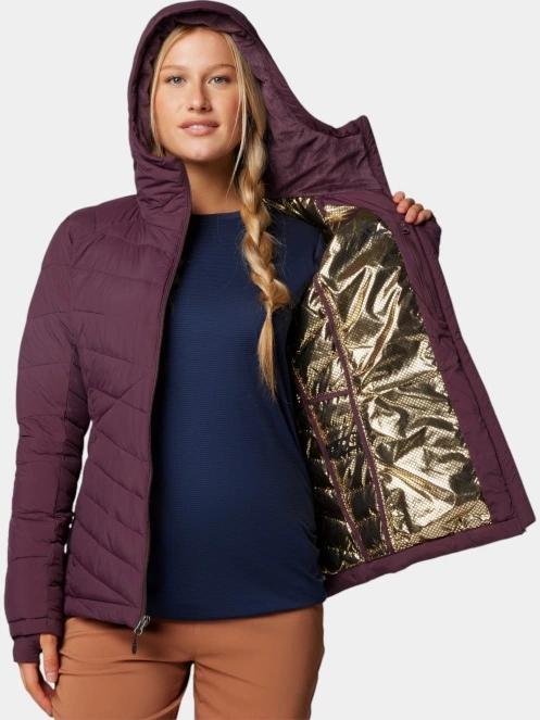 jacheta de iarna pt. femei Columbia Joy Peak II Hooded Jacket rosu 7