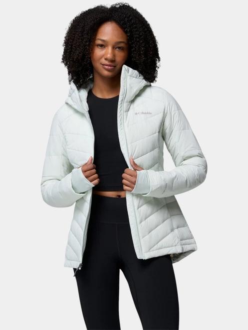 jacheta de iarna pt. femei Columbia Joy Peak II Hooded Jacket verde deschis 6