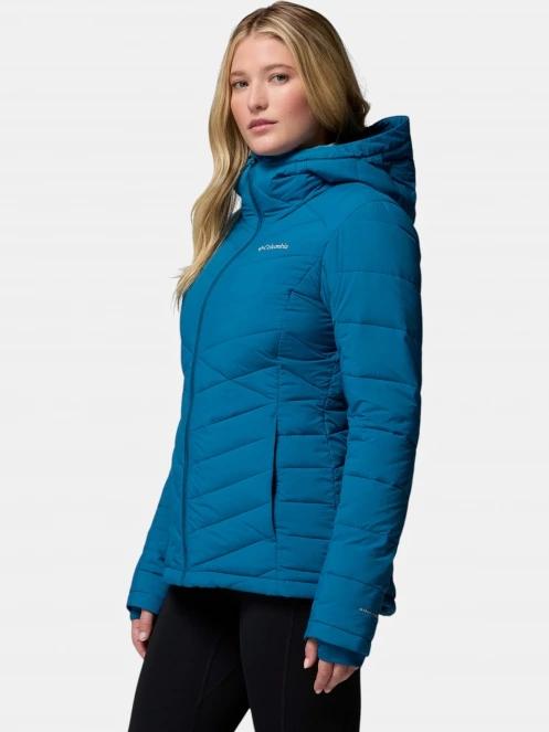 jacheta de iarna pt. femei Columbia Joy Peak II Hooded Jacket albastru 3
