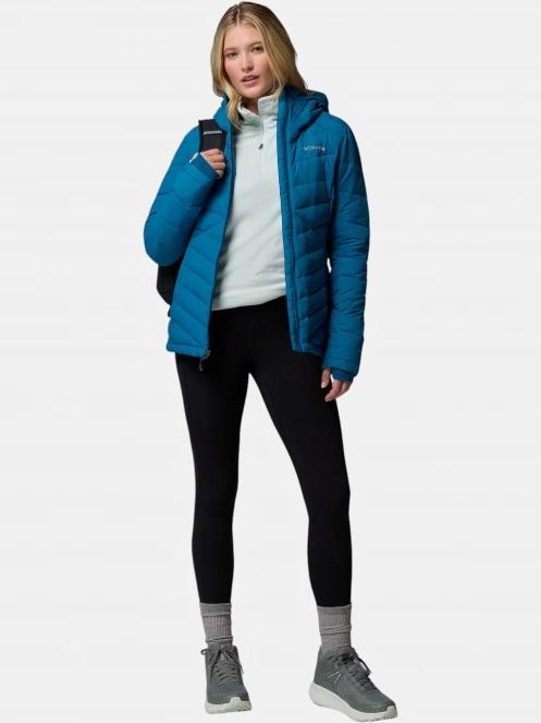 jacheta de iarna pt. femei Columbia Joy Peak II Hooded Jacket albastru 5