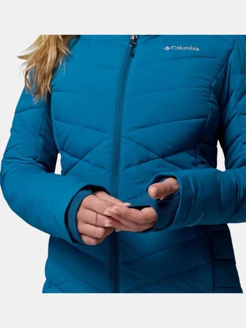 jacheta de iarna pt. femei Columbia Joy Peak II Hooded Jacket albastru 10