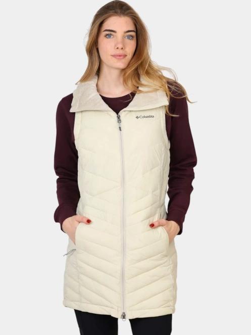 vesta pt. femei Columbia Joy Peak II Long Vest nisip 2