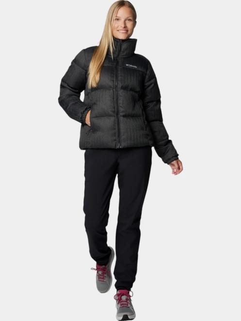 jacheta de iarna pt. femei Columbia Puffect Herringbone Jacket negru 5