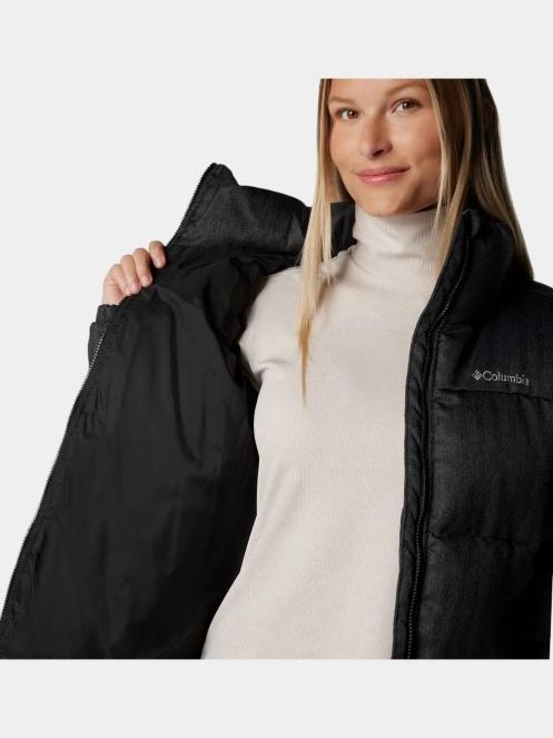 jacheta de iarna pt. femei Columbia Puffect Herringbone Jacket negru 6