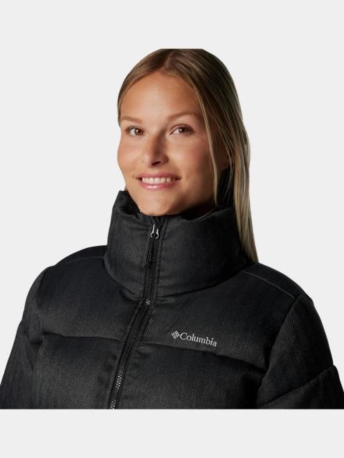 jacheta de iarna pt. femei Columbia Puffect Herringbone Jacket negru 8