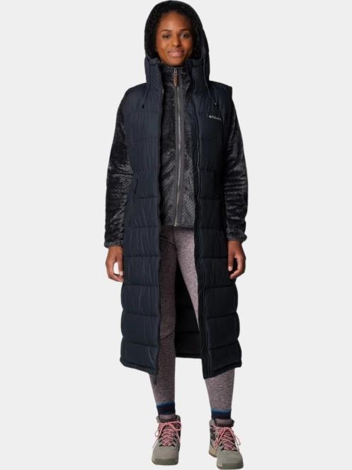 vesta pt. femei Columbia Pike Lake Long Vest negru 5