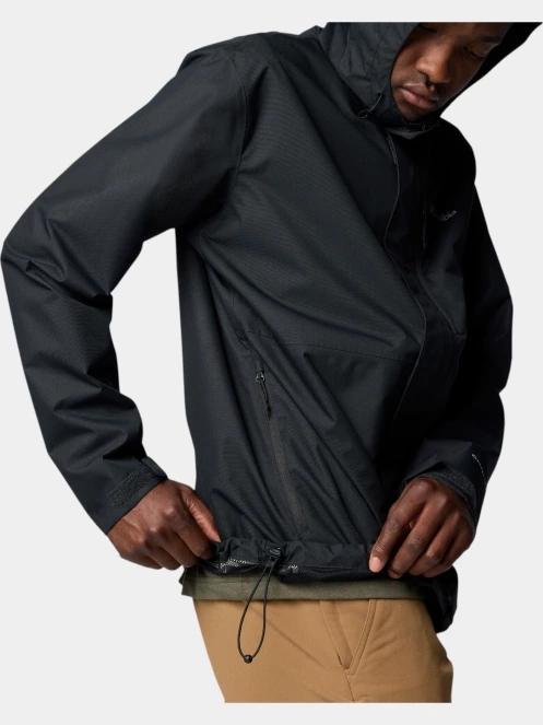 haine de ploaie pt. barbati Columbia Hikebound II Jacket negru 6
