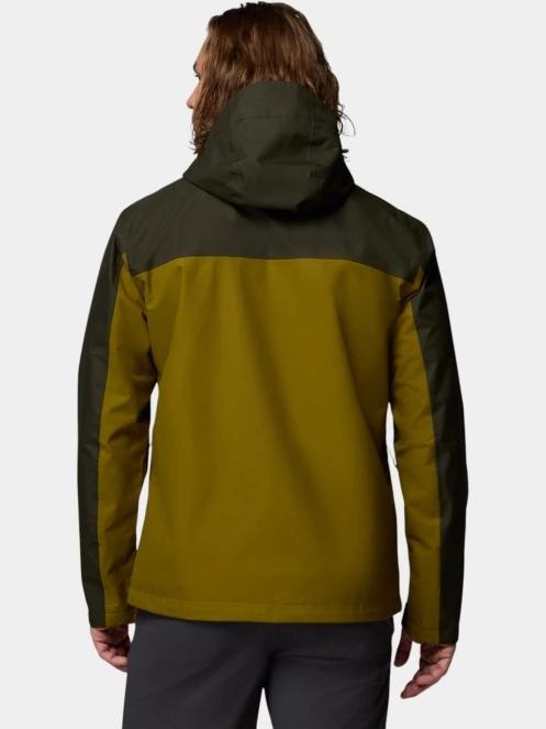 haine de ploaie pt. barbati Columbia Hikebound II Jacket verde inchis 4