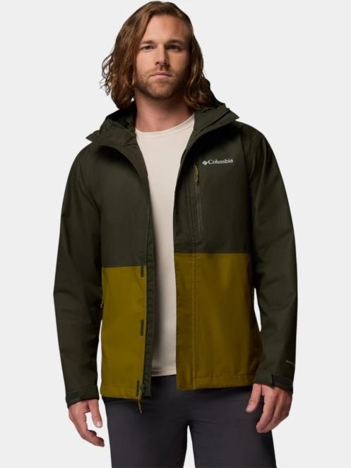 haine de ploaie pt. barbati Columbia Hikebound II Jacket verde inchis 6