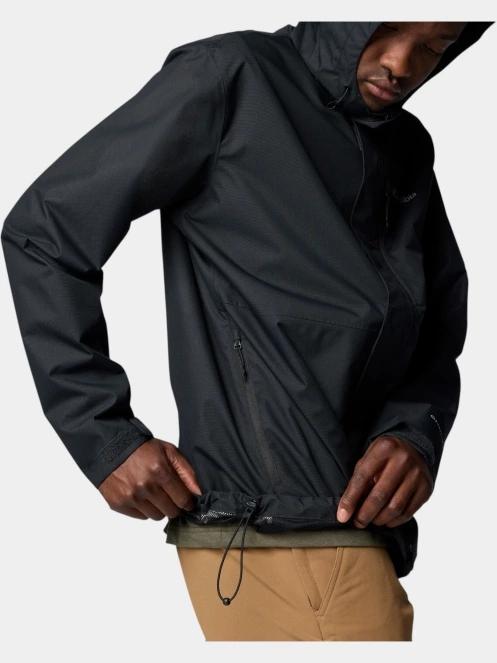 haine de ploaie pt. barbati Columbia Hikebound II Jacket negru 6