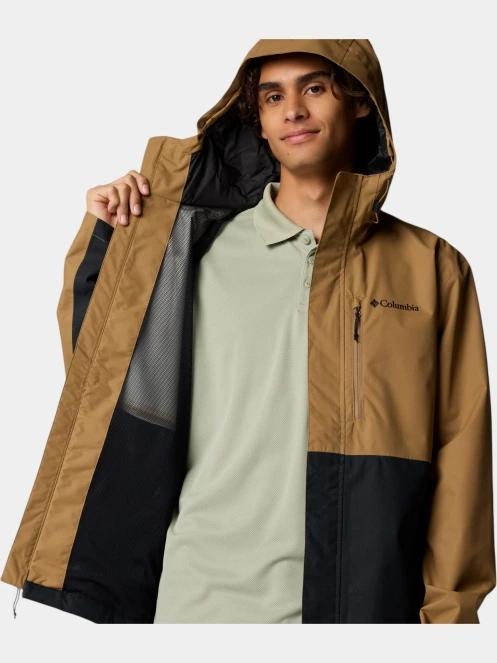 haine de ploaie pt. barbati Columbia Hikebound II Jacket oliv 7