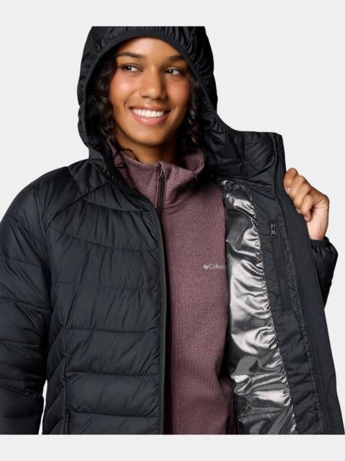 geaca matlasata de tranzitie pt. femei Columbia Powder Lite II Mid Jacket negru 6