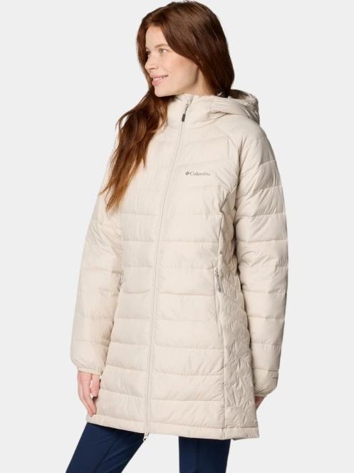 geaca matlasata de tranzitie pt. femei Columbia Powder Lite II Mid Jacket nisip 3