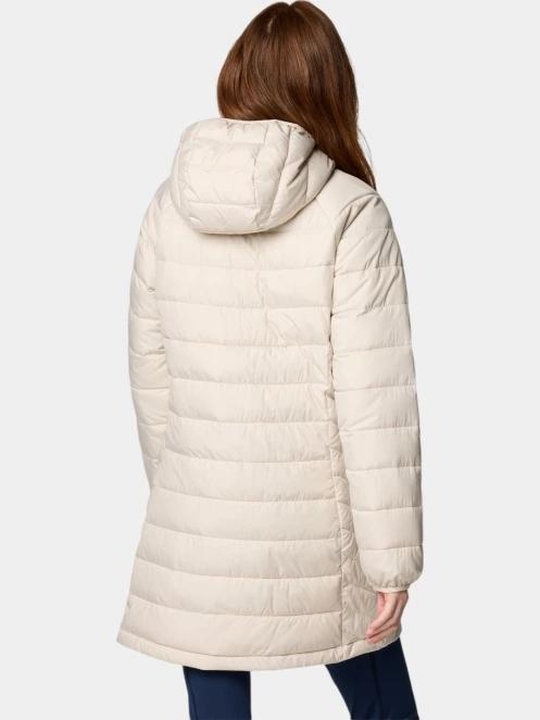 geaca matlasata de tranzitie pt. femei Columbia Powder Lite II Mid Jacket nisip 4