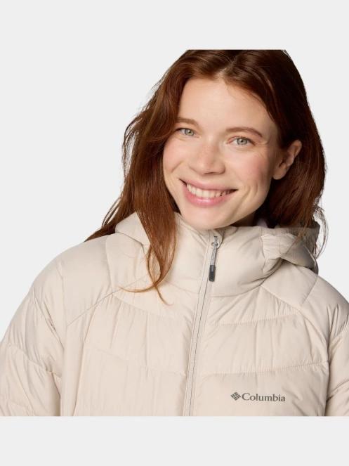 geaca matlasata de tranzitie pt. femei Columbia Powder Lite II Mid Jacket nisip 7