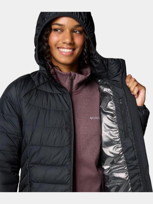geaca matlasata de tranzitie pt. femei Columbia Powder Lite II Mid Jacket negru 6