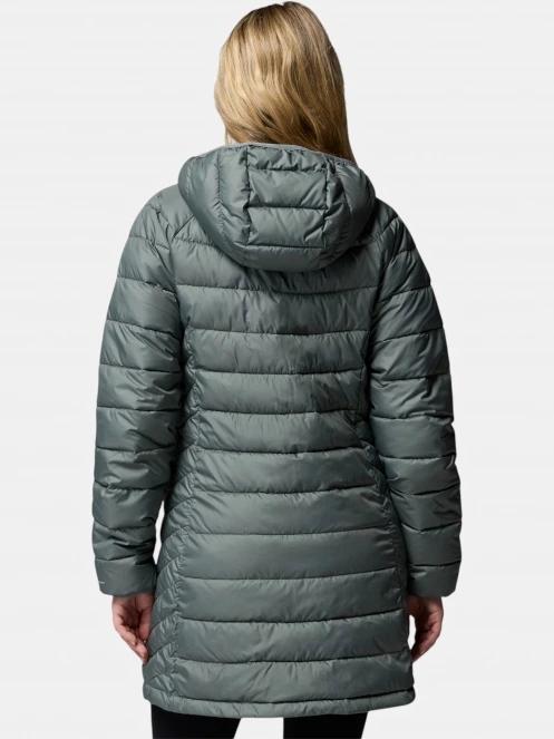 jacheta de iarna pt. femei Columbia Powder Lite II Mid Jacket verde 4