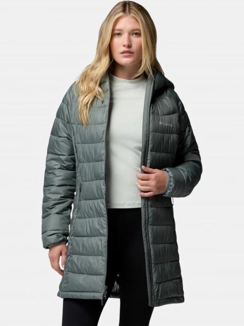 jacheta de iarna pt. femei Columbia Powder Lite II Mid Jacket verde 6