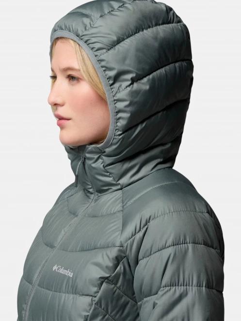 jacheta de iarna pt. femei Columbia Powder Lite II Mid Jacket verde 10