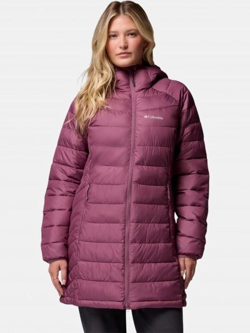 jacheta de iarna pt. femei Columbia Powder Lite II Mid Jacket violet 2