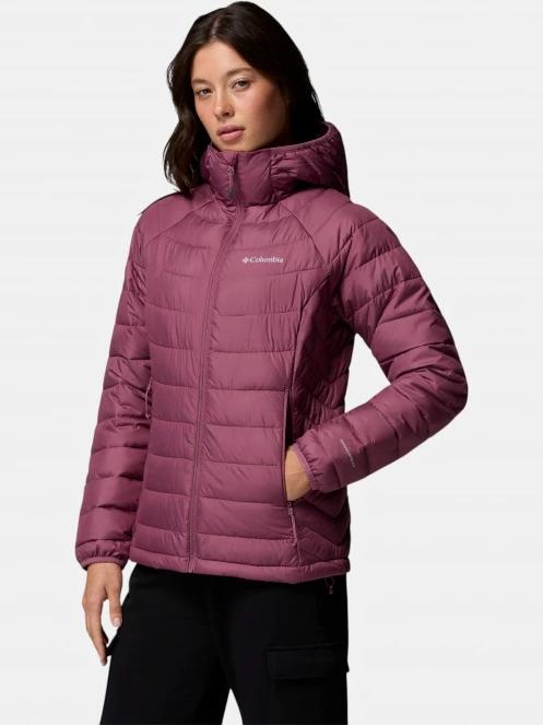 jacheta de iarna pt. femei Columbia Powder Lite II Hooded Jacket violet 3