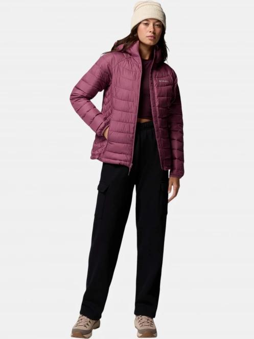 jacheta de iarna pt. femei Columbia Powder Lite II Hooded Jacket violet 5