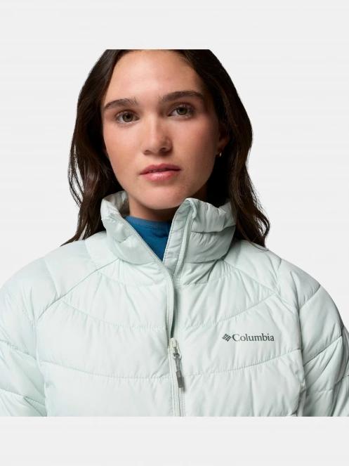 jacheta de iarna pt. femei Columbia Powder Lite II Full Zip Jacket verde deschis 8