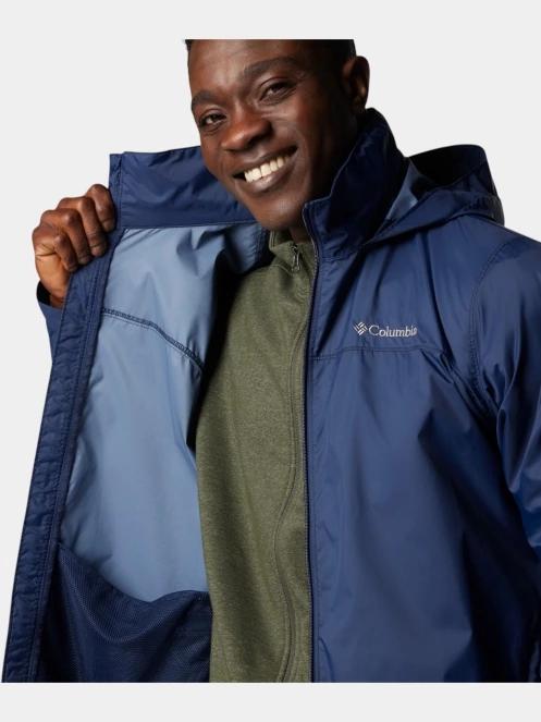 geaca de vant pt. barbati Columbia Glennaker Lake II Rain Jacket albastru inchis 6