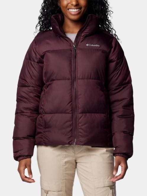 jacheta de iarna pt. femei Columbia Puffect II Full Zip Jacket rosu 2