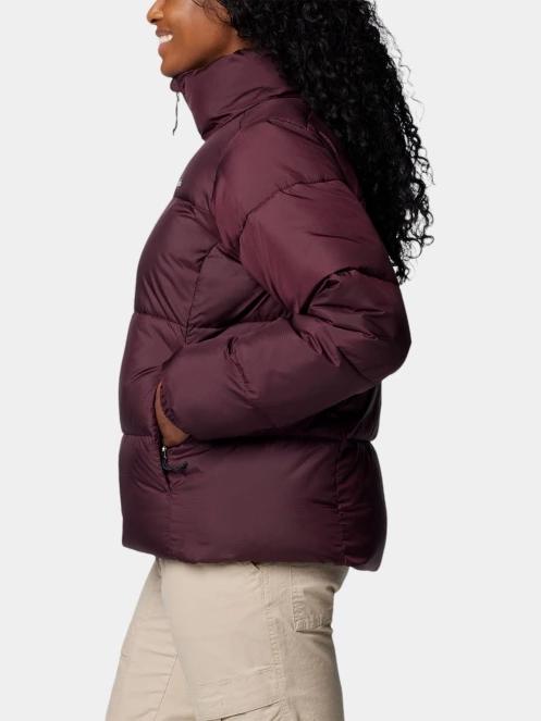 jacheta de iarna pt. femei Columbia Puffect II Full Zip Jacket rosu 3