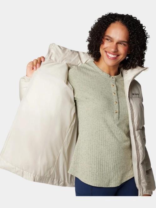 jacheta de iarna pt. femei Columbia Puffect II Full Zip Jacket nisip 6